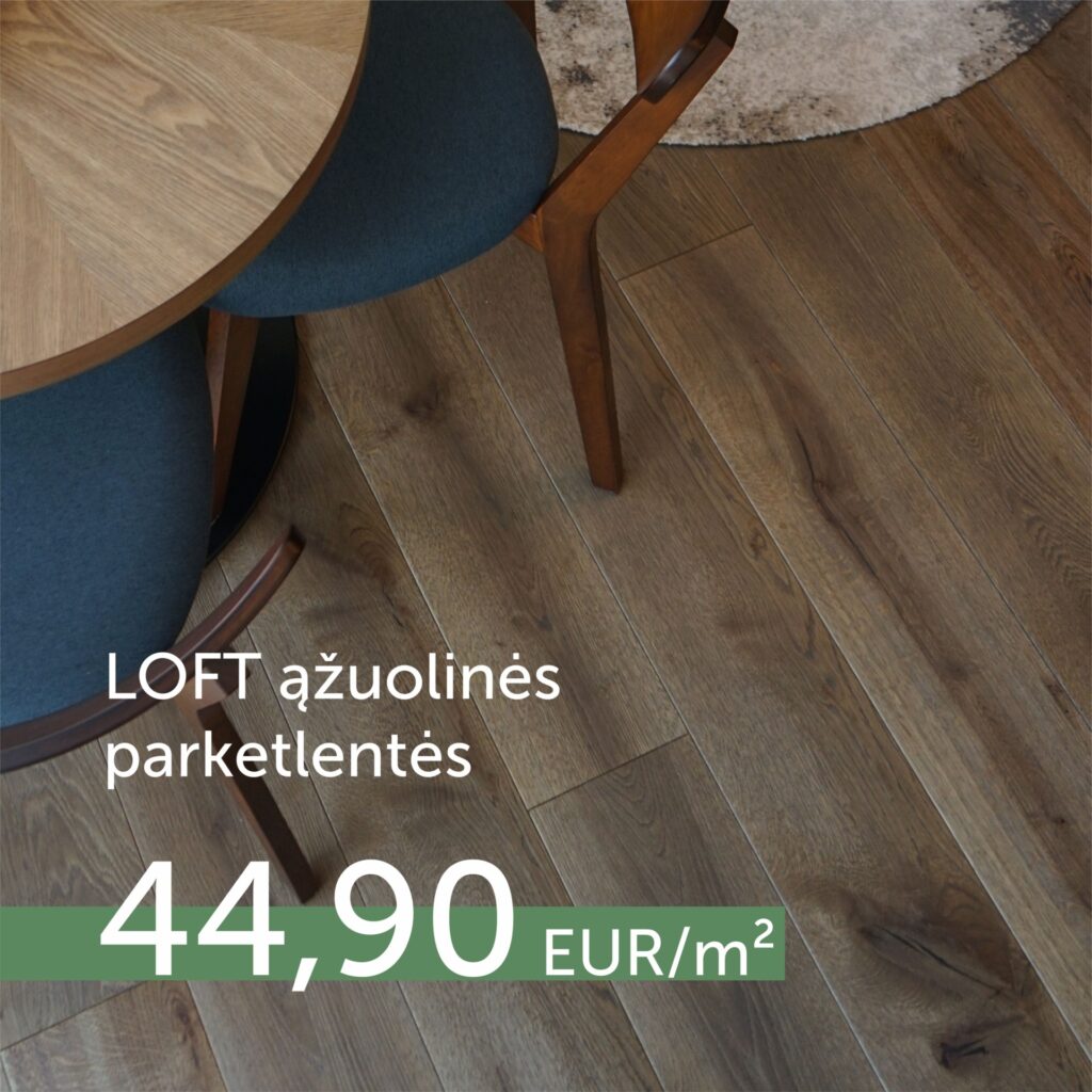 LOFT - gamtos raštai šiuolaikiškiems namams