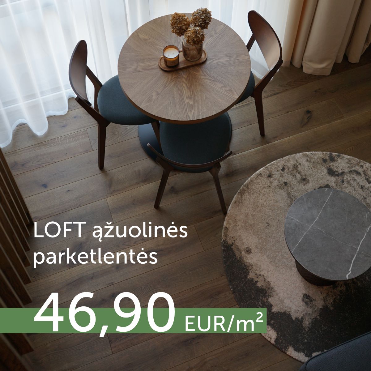 LOFT - gamtos raštai šiuolaikiškiems namams
