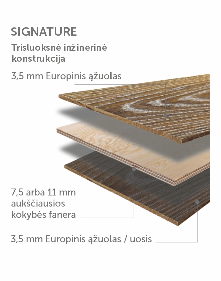 Itin plačios ąžuolinės parketlentės