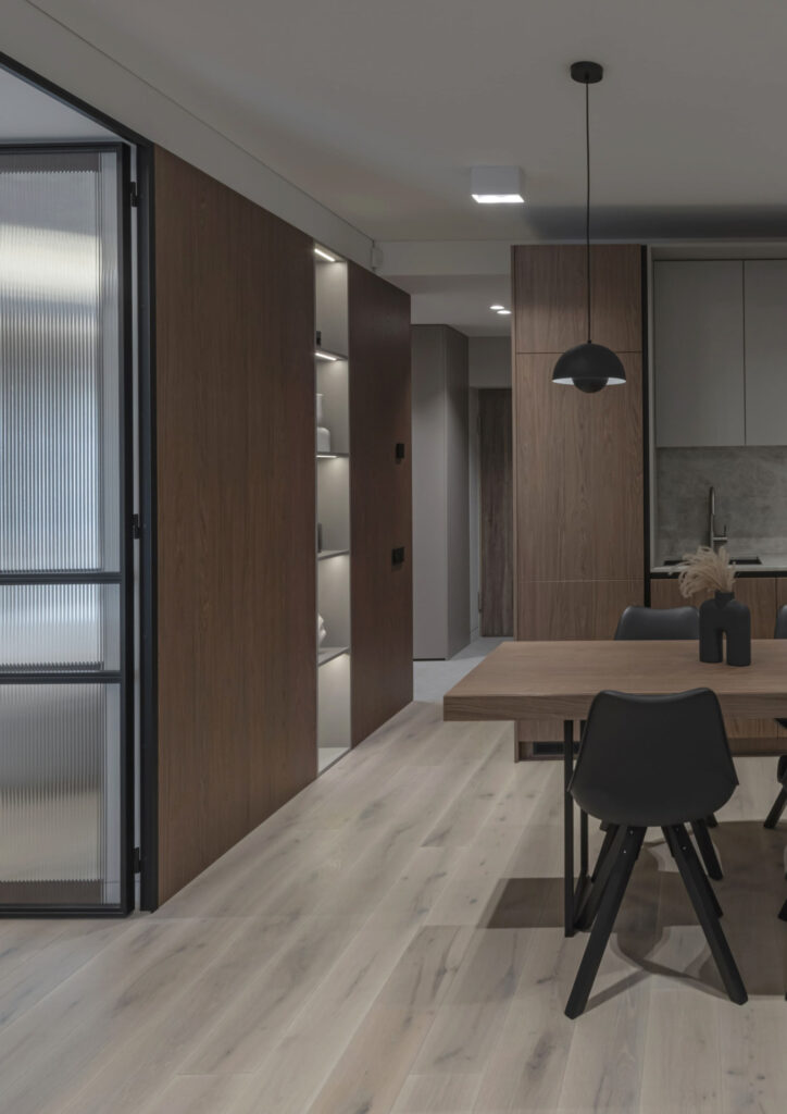 Subtili elegancija moderniame interjere