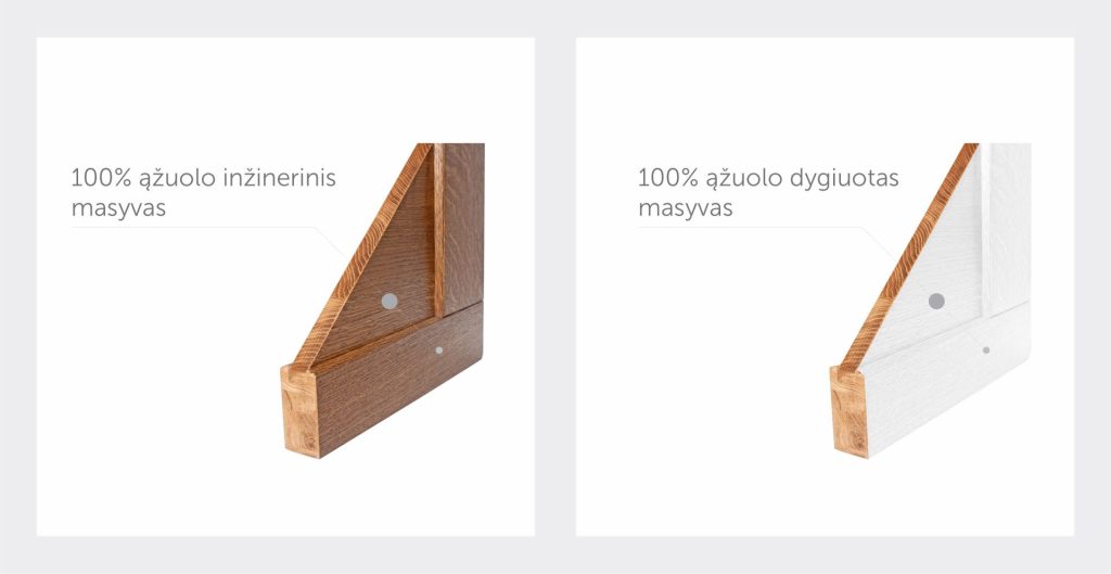 NAUJIENA: Viktorijos epochos stiliaus ąžuolinės vidaus durys