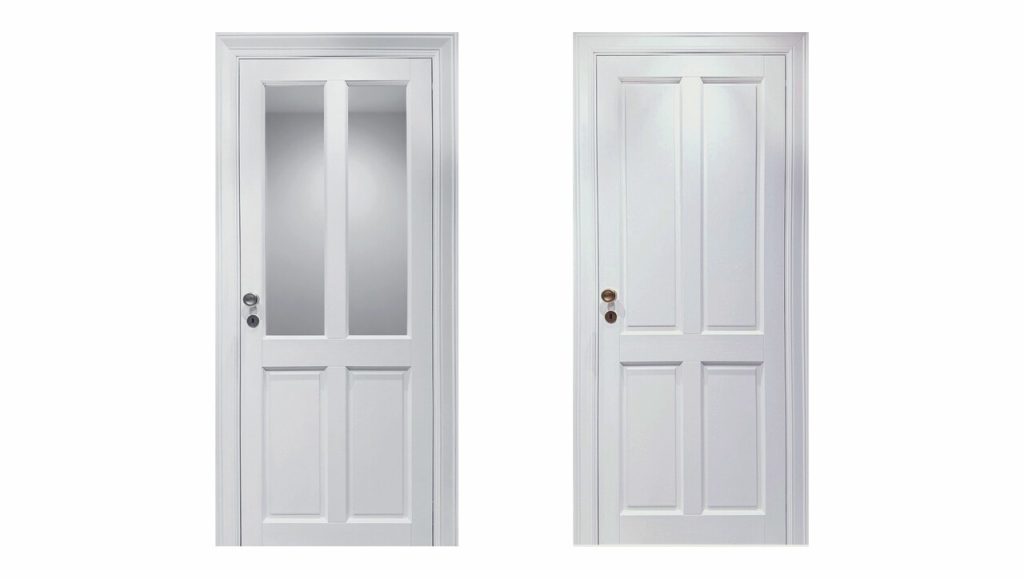 NAUJIENA: Viktorijos epochos stiliaus ąžuolinės vidaus durys