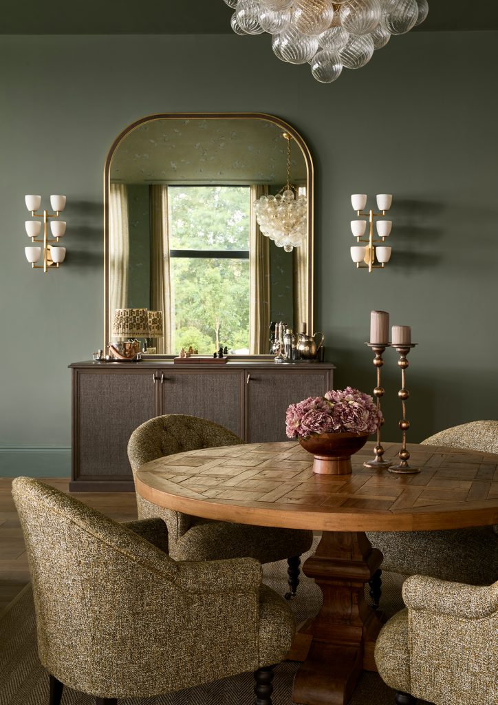 Tobacco Rustic grindys - tvirtas pagrindas, suteikiantis erdvei charakterį.