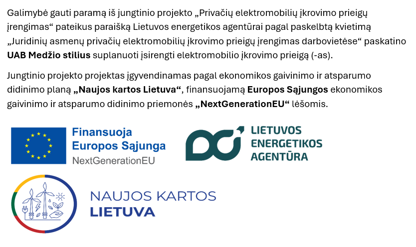 Nuo šiol Kaune – galymybė įkrauti elektromobilį