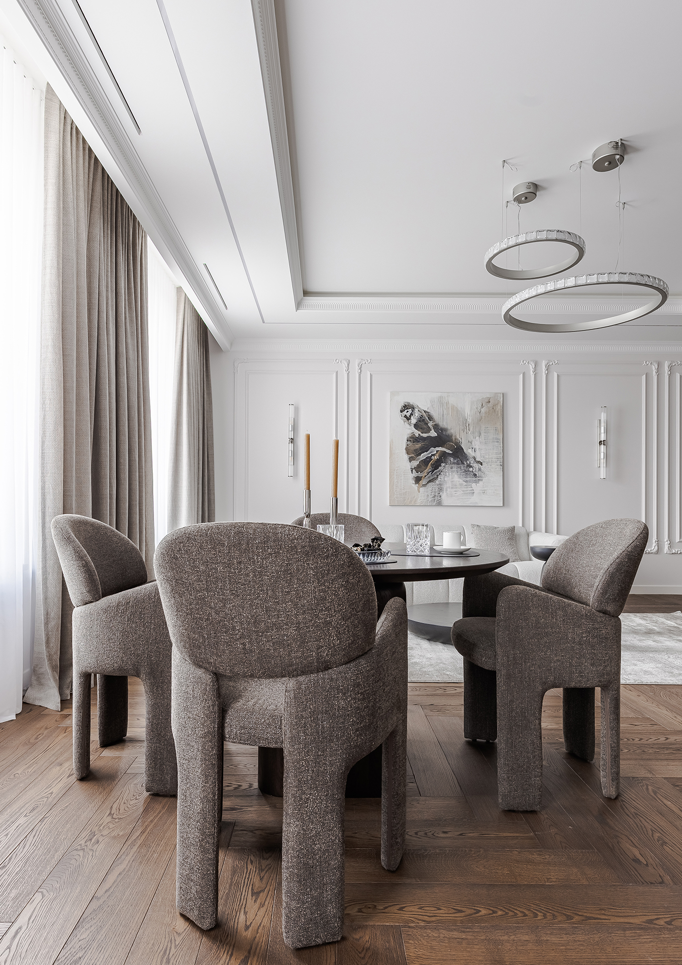 Klasikos ir šiuolaikinės elegancijos dialogas „Bellini“ apartamentuose