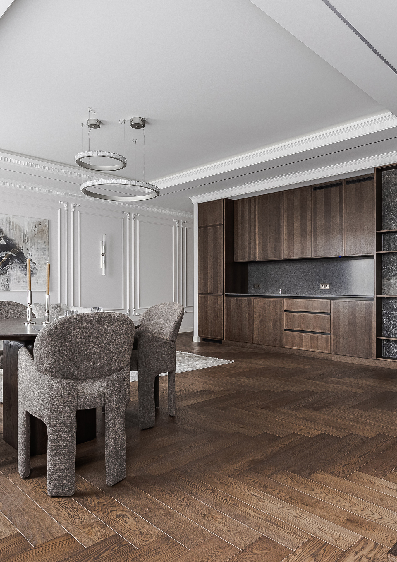 Klasikos ir šiuolaikinės elegancijos dialogas „Bellini“ apartamentuose